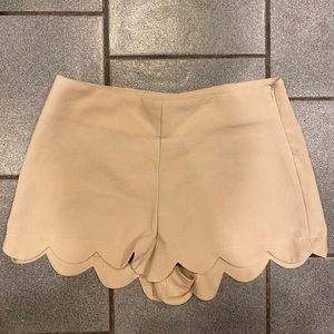 Tan shorts